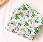 半碼韓國製造恐龍圖案布料